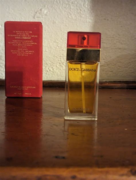 dolce gabbana old formula|dolce and gabbana red formulation.